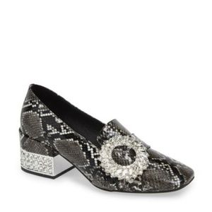 Jeffrey Campbell Louisa Jho Black Gray size 6